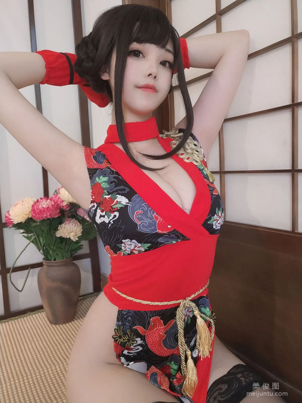 [COS Bonus] Mizhi Maoqiu - Red Samurai photo 10