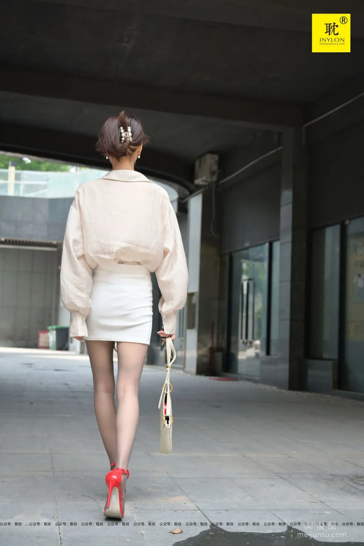[IESS Nth Fantasy] Supervisor Qiu Alone After Work 4 Stockings Set photo 89