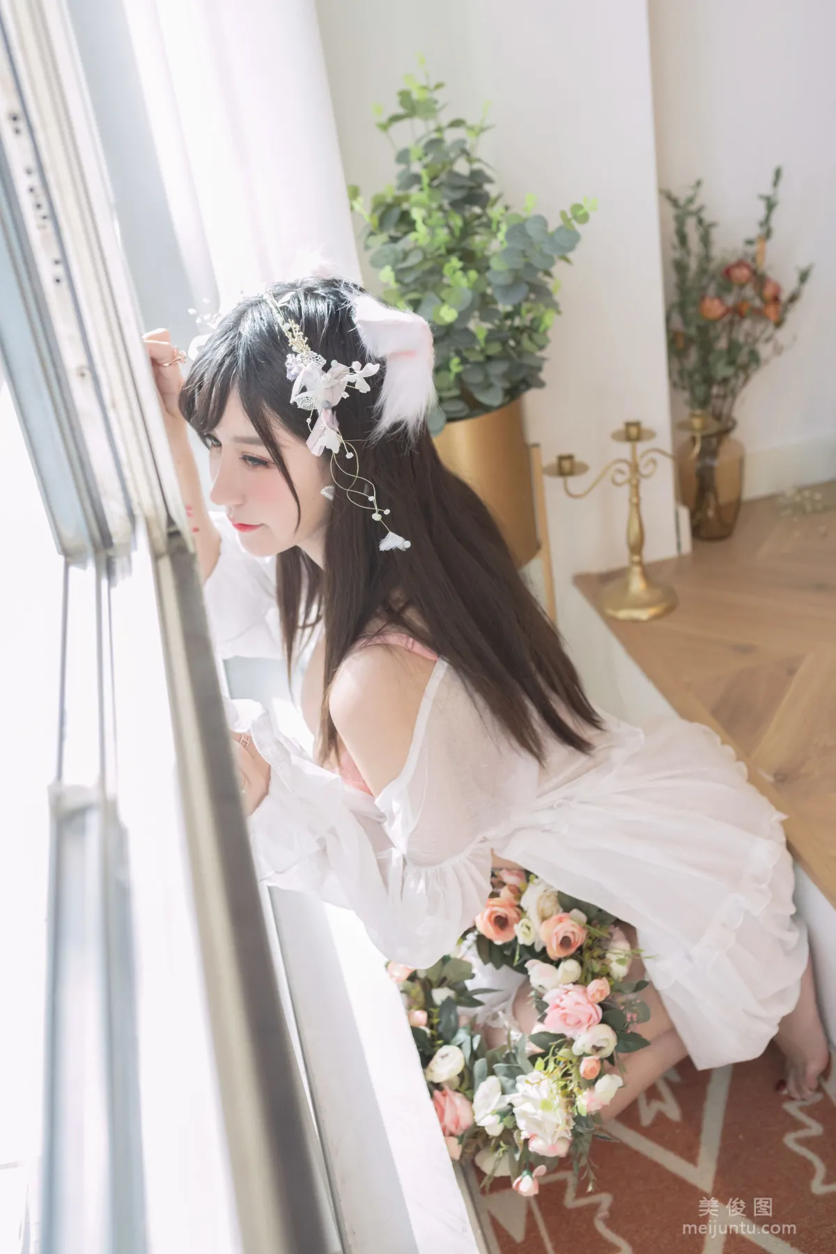 巨乳猫九酱Sakura - 花の贰拾歲25