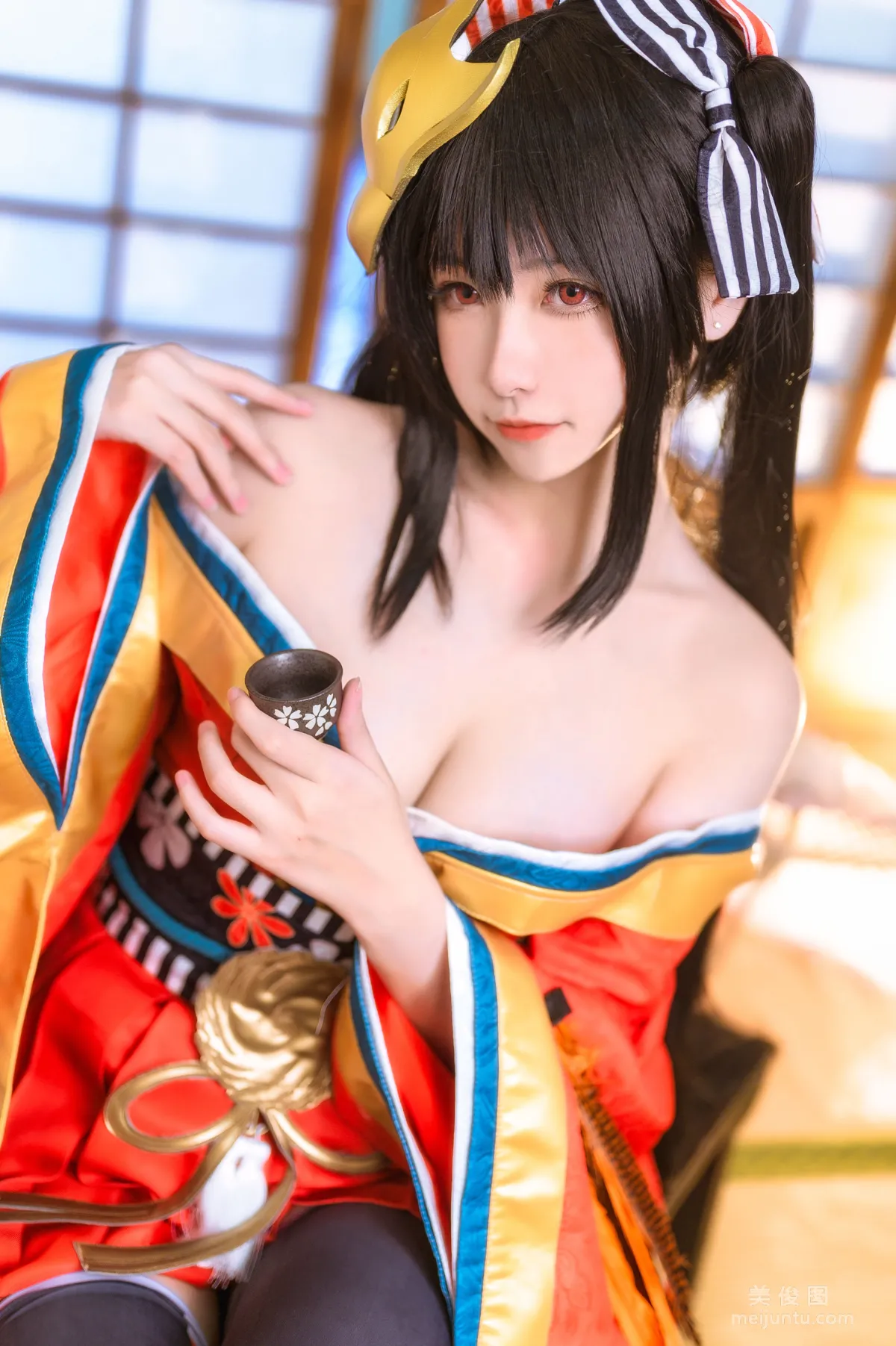 [COS Bonus] Weibo Girl Momoko Kuikui - Daifeng no Kimono photo 10