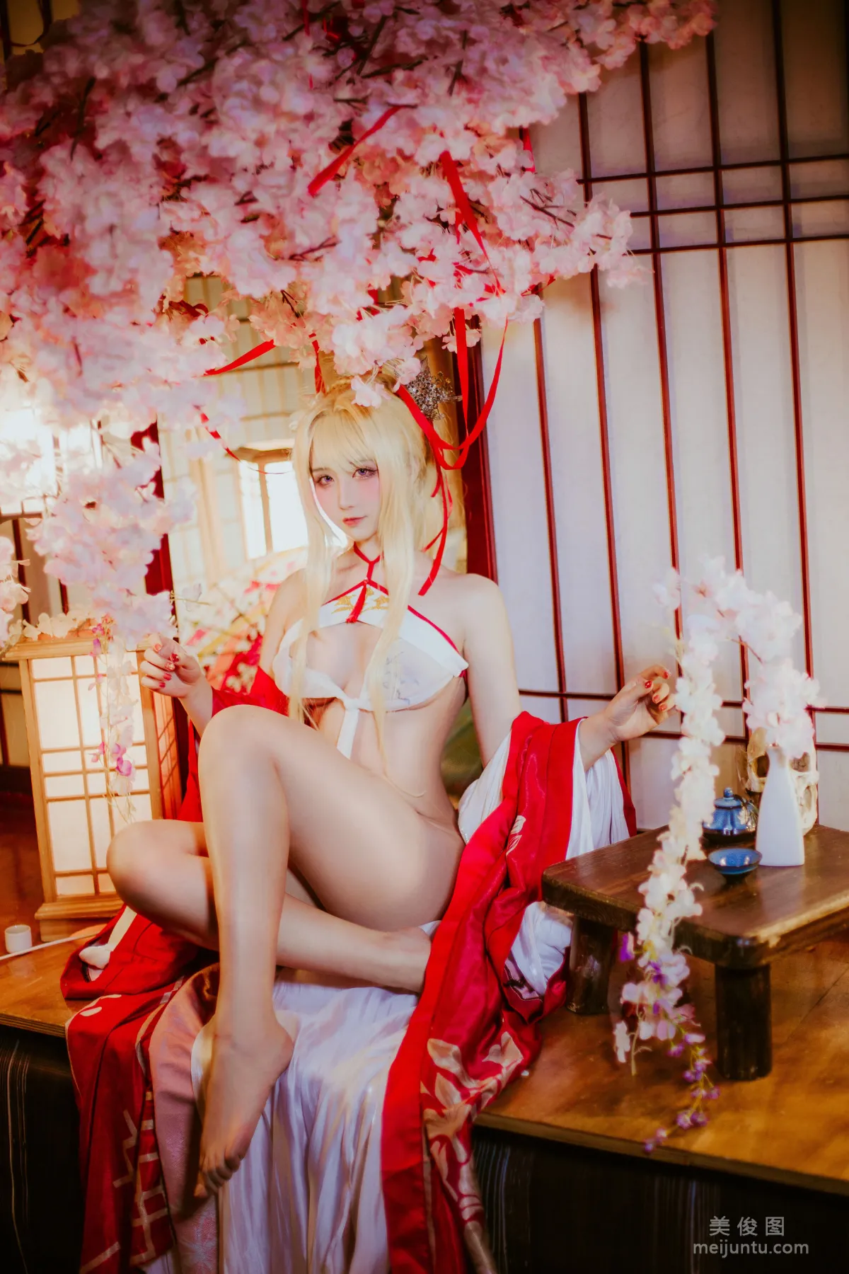 [COS] Anime Blogger Jiuqu Jean - Glory New Year Kimono photo 8