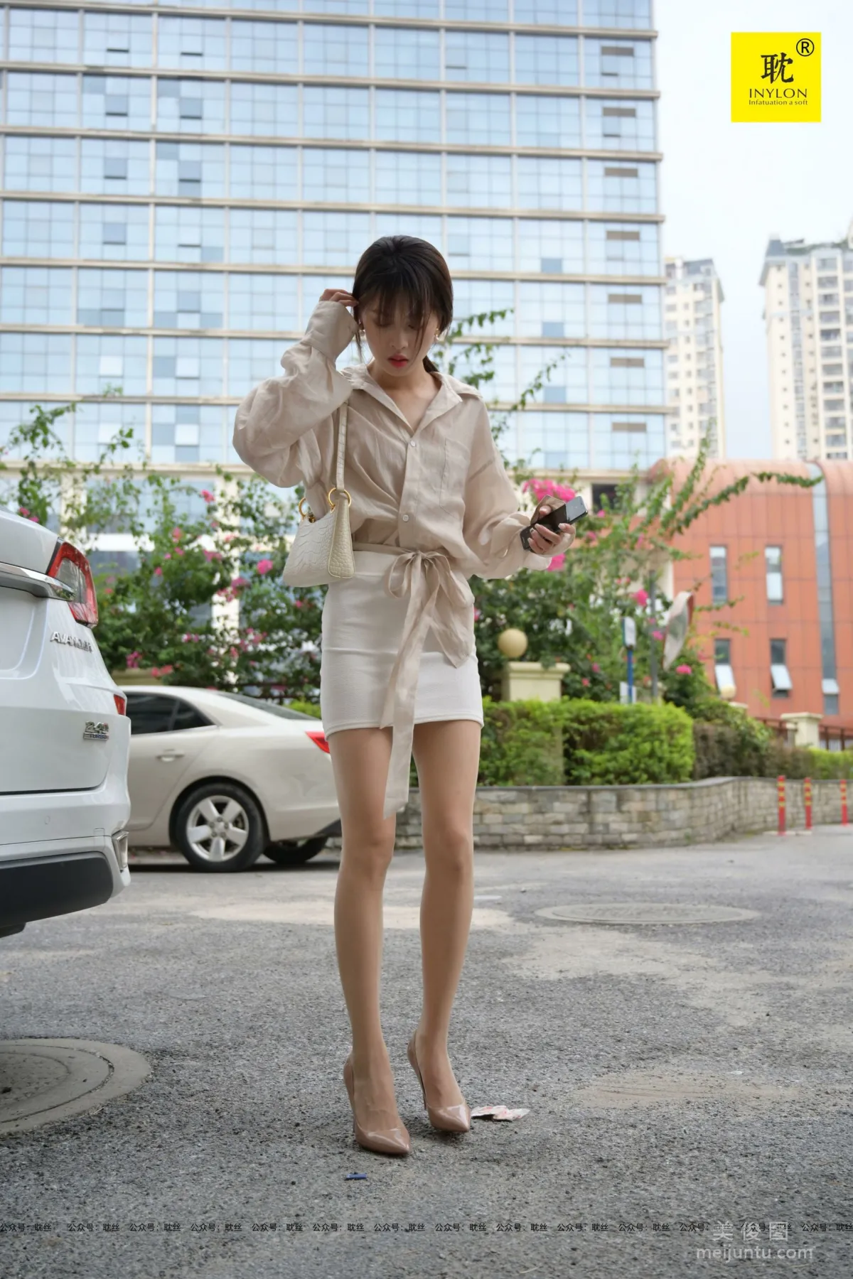 [IESS] The Nth Fantasy Supervisor Qiu Off Work Alone 1 Stockings and Beautiful Legs Set photo 86