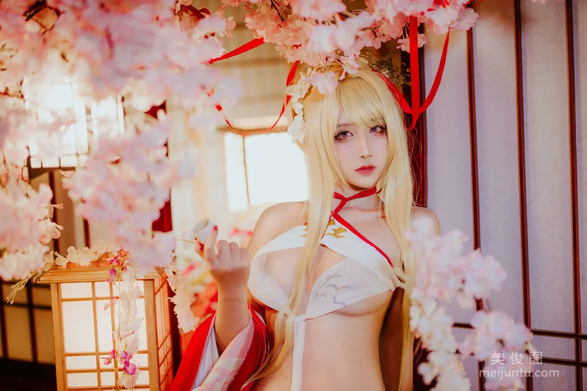 [COS] Anime Blogger Jiuqu Jean - Glory New Year Kimono photo 7