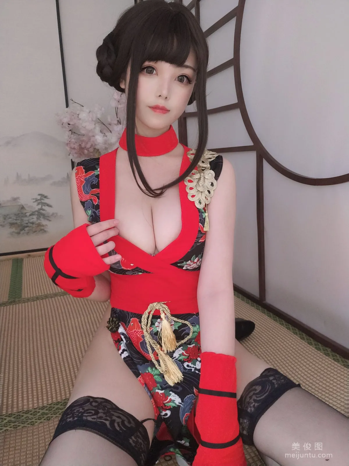 [COS Bonus] Mizhi Maoqiu - Red Samurai photo 6