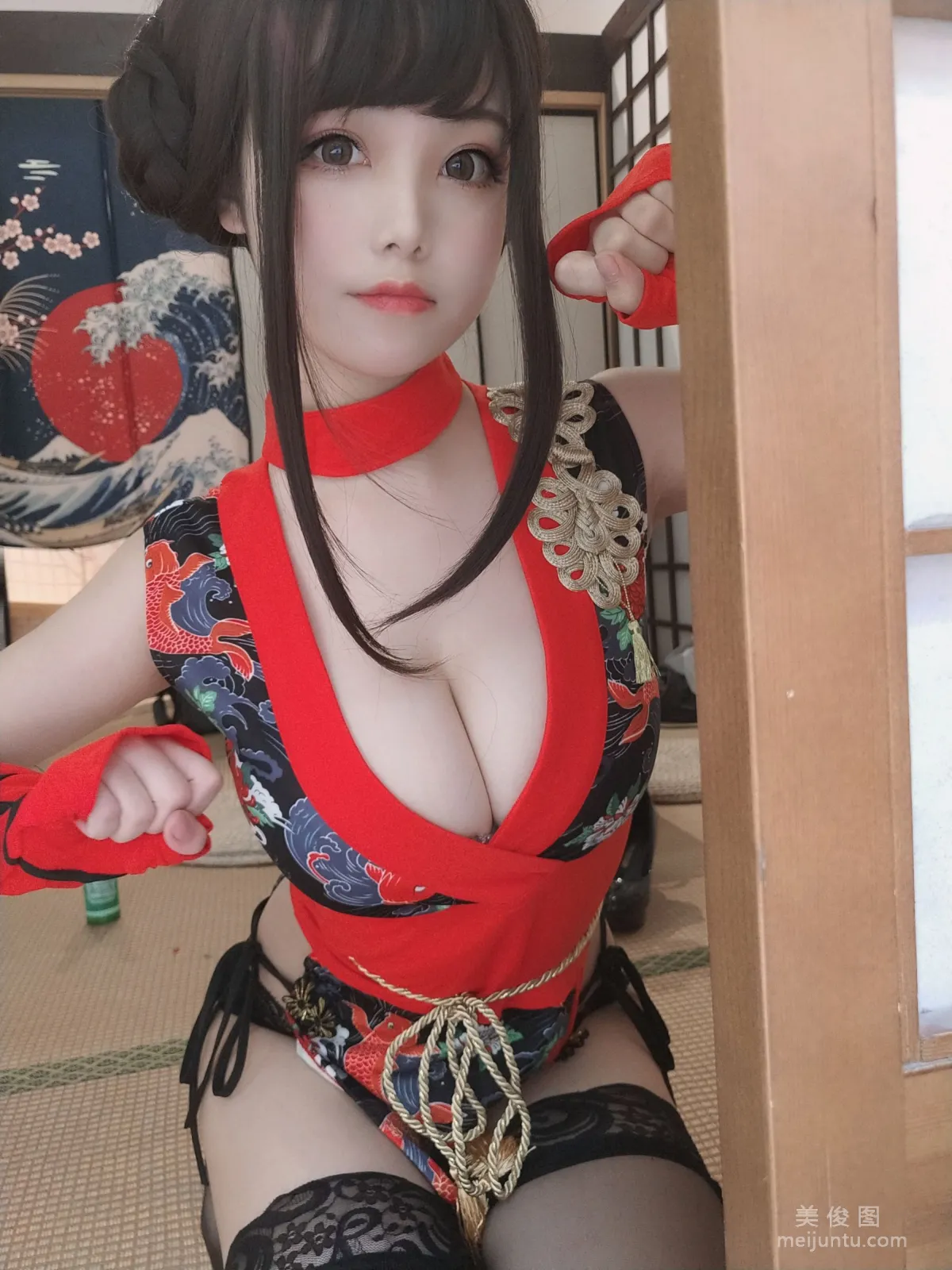 [COS Bonus] Mizhi Maoqiu - Red Samurai photo 27