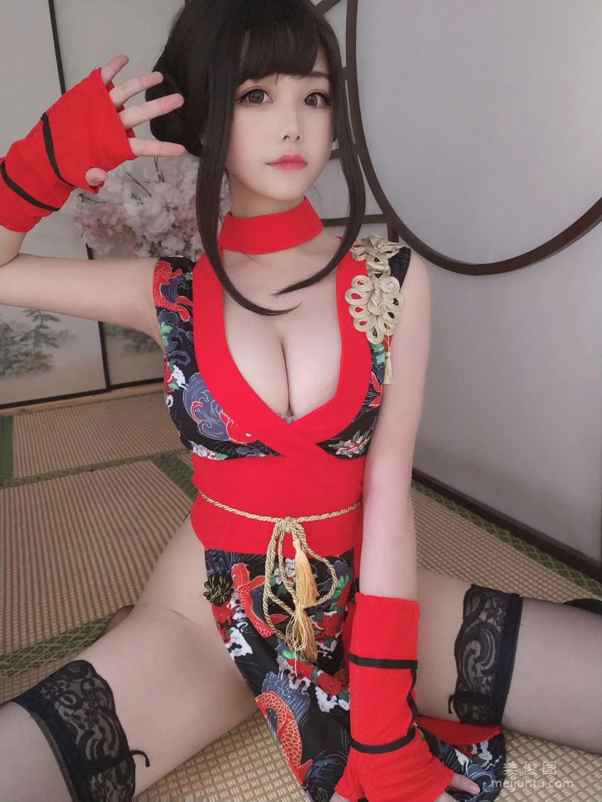 [COS Bonus] Mizhi Maoqiu - Red Samurai photo 4