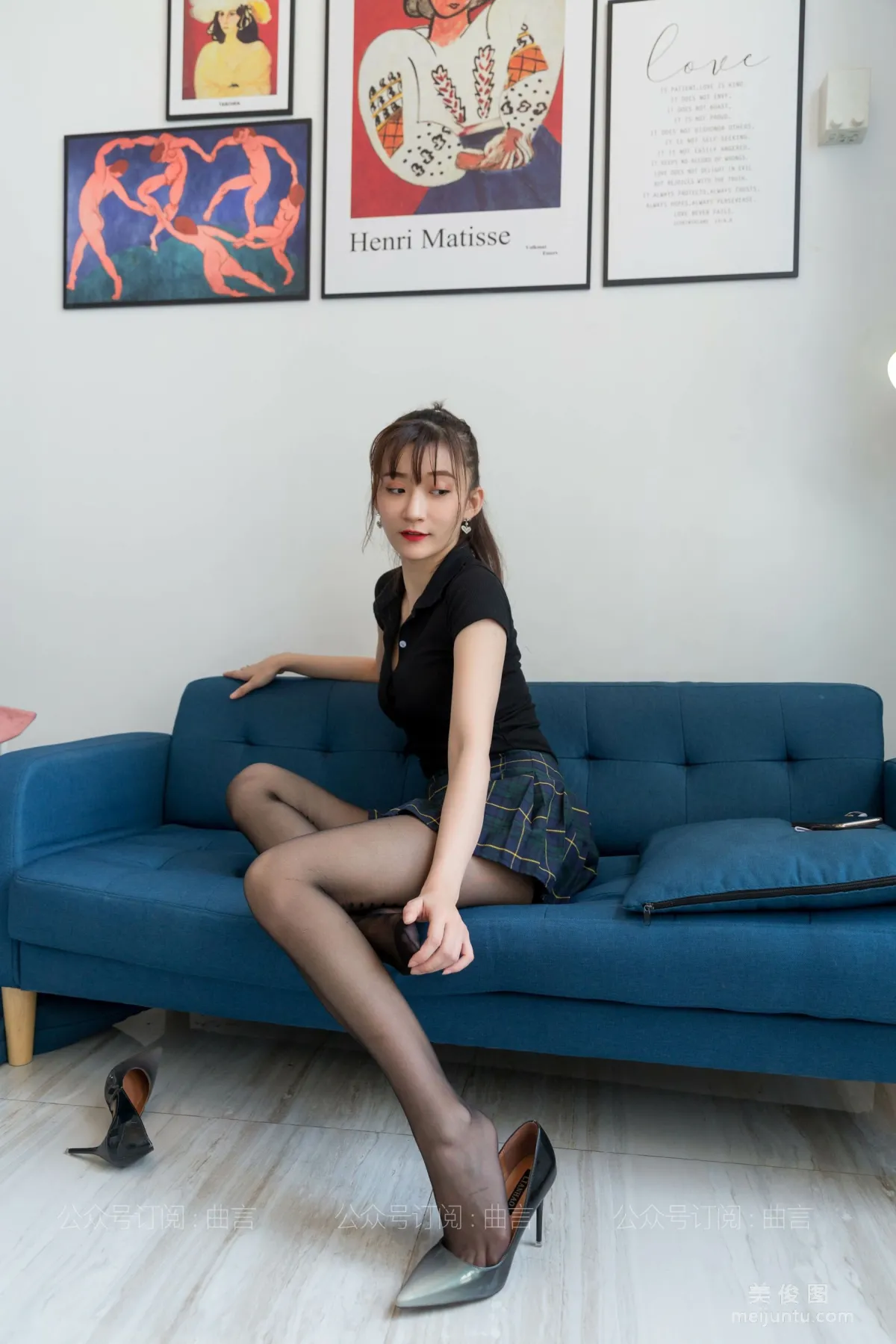 [IESS] Stocking Enjoyer 779: IESS Qiuqiu, Cute Face and Devil Figure, Stockings and Beautiful Legs Set photo 19