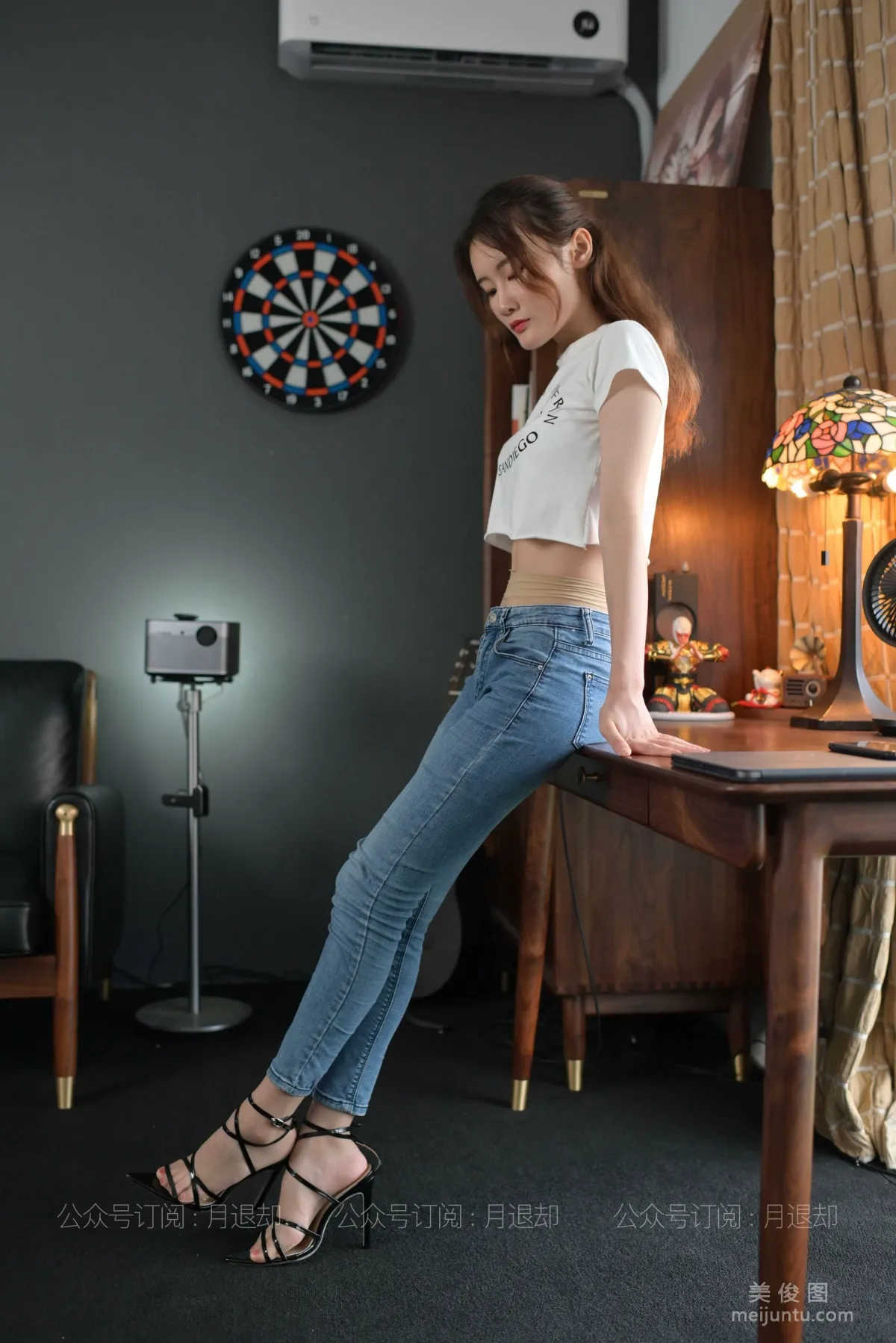 [IESS异思趣向] 丝享家 777：紫薇《活力牛仔》  美腿丝足套图7