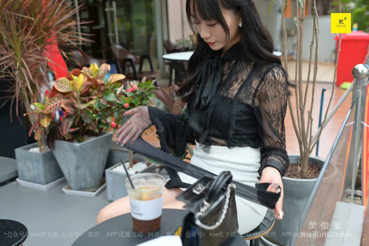 [IESS异思趣向]第N种幻想 咖啡厅的意外④  丝袜美腿丝足套图80