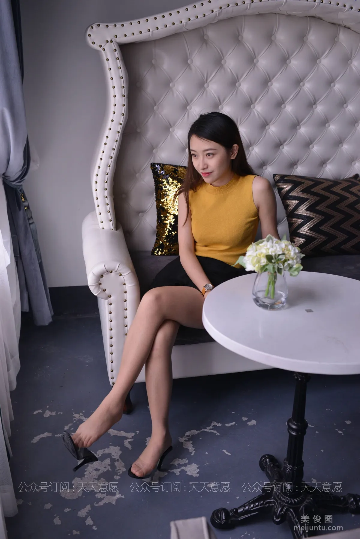 [IESS] Silk Enjoyer 778: Xiao Jie Dancing with Flowers Stockings Legs Feet Set photo 52
