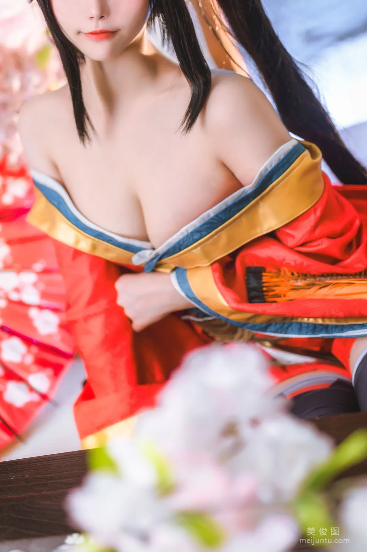 [COS Bonus] Weibo Girl Momoko Kuikui - Daifeng no Kimono photo 4