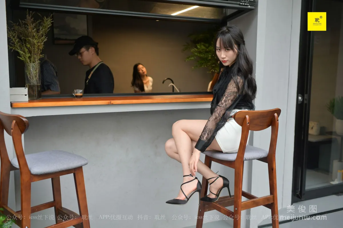 [IESS异思趣向]第N种幻想 咖啡厅的意外①  丝袜美腿套图99