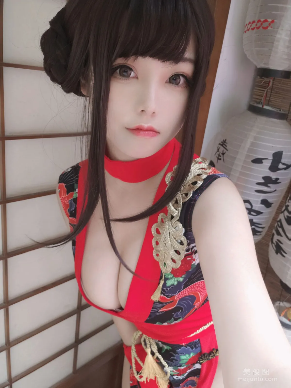[COS Bonus] Mizhi Maoqiu - Red Samurai photo 28