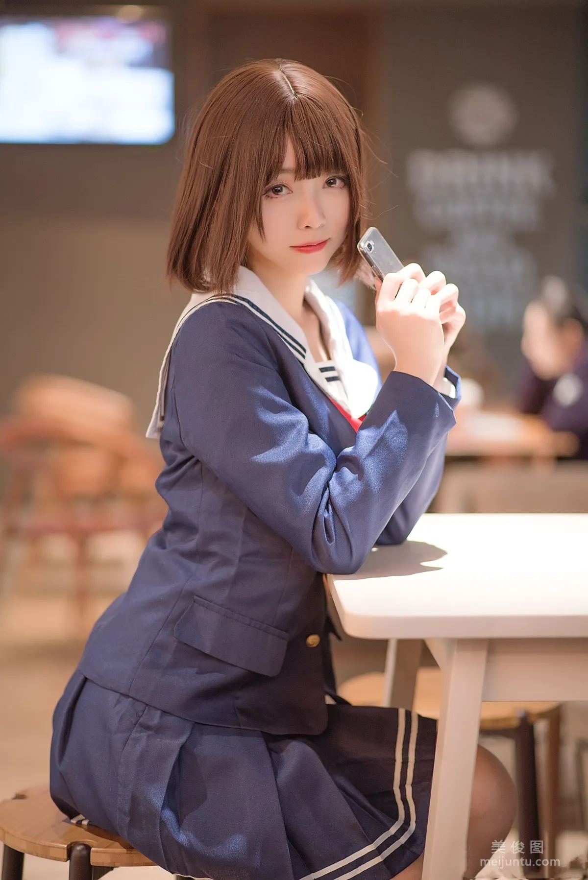 [COS] Dada Juanjuan Xiaojuan, Kato Megumi School Uniform photo 15