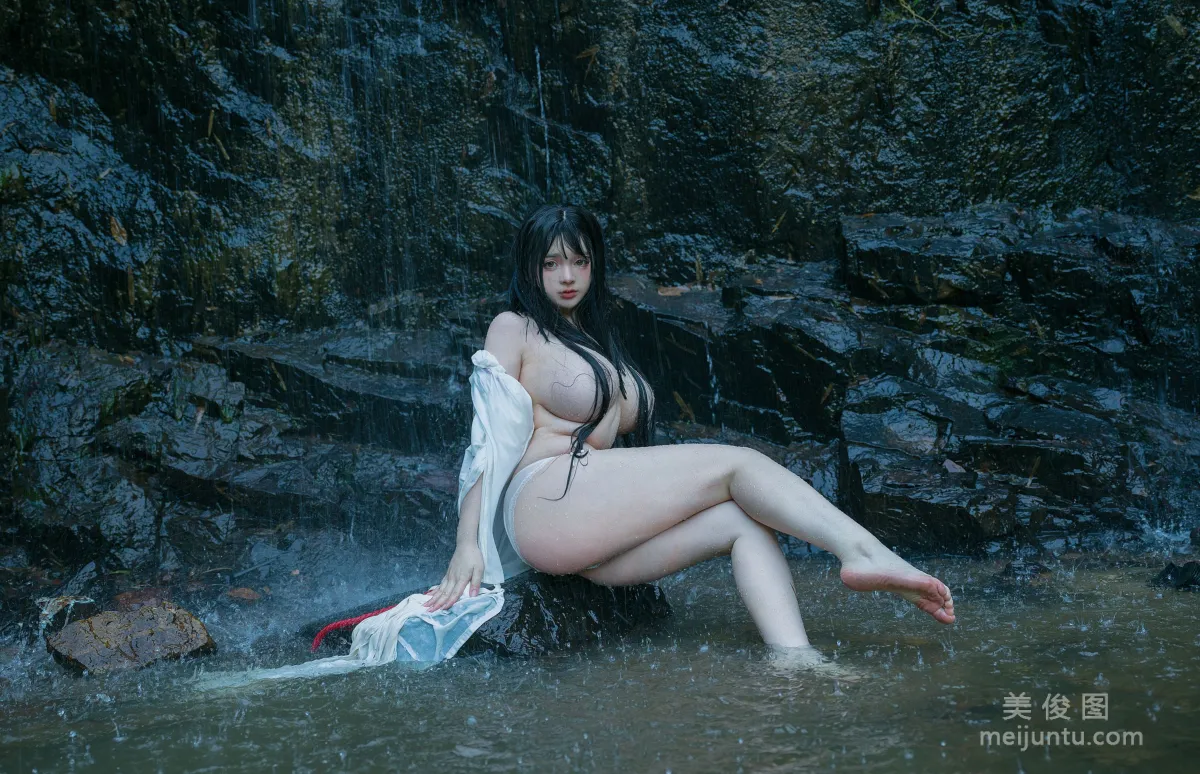 [COS Bonus] NinJA Azhaizhai - Shrine Maiden photo 27
