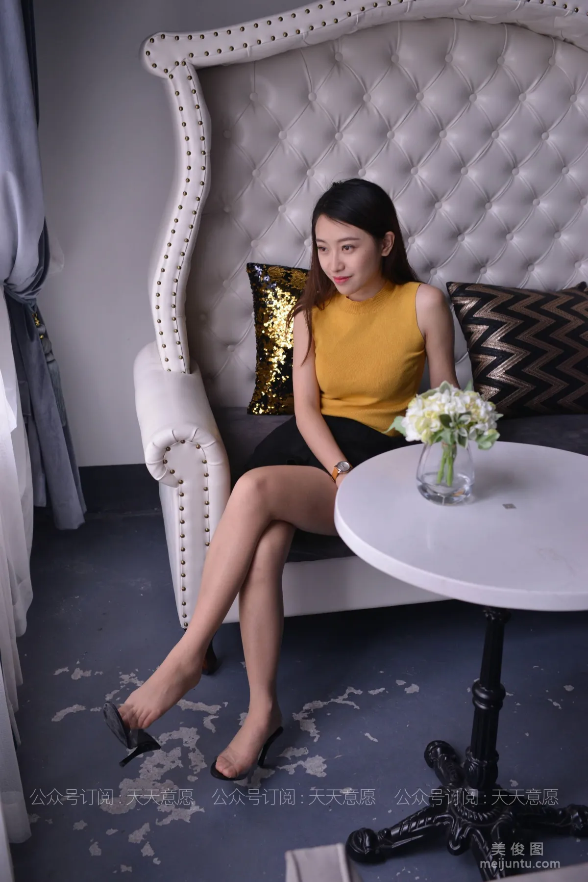 [IESS] Silk Enjoyer 778: Xiao Jie Dancing with Flowers Stockings Legs Feet Set photo 53