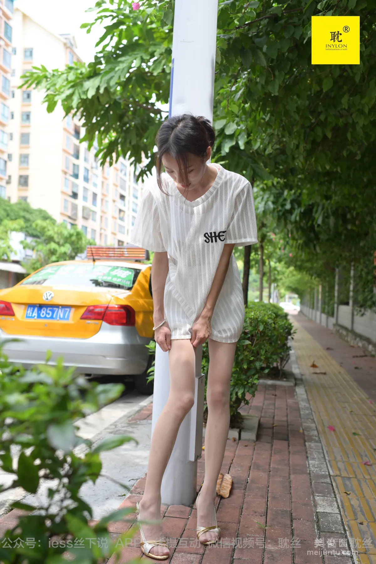 [IESS] The Nth Fantasy, Lonely Weekend 2, Xiao Liu, Little Skirt + Peep Toe Shoes + Taking Off Shoes to Play in Water photo 63