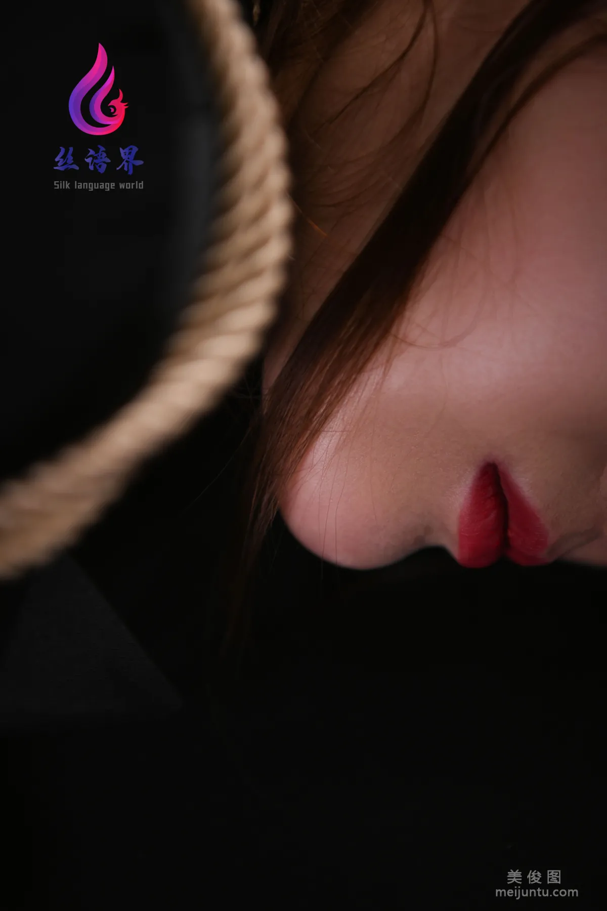 [Ligui] Web Beauty Miao Miao, Cross Bondage photo 7