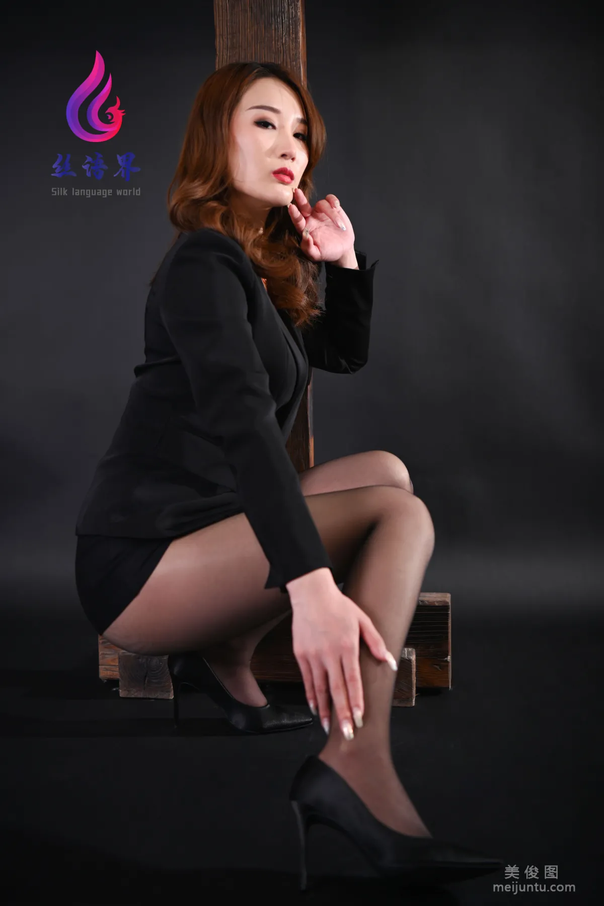 [Ligui] Web Beauty Miao Miao, Cross Bondage photo 67