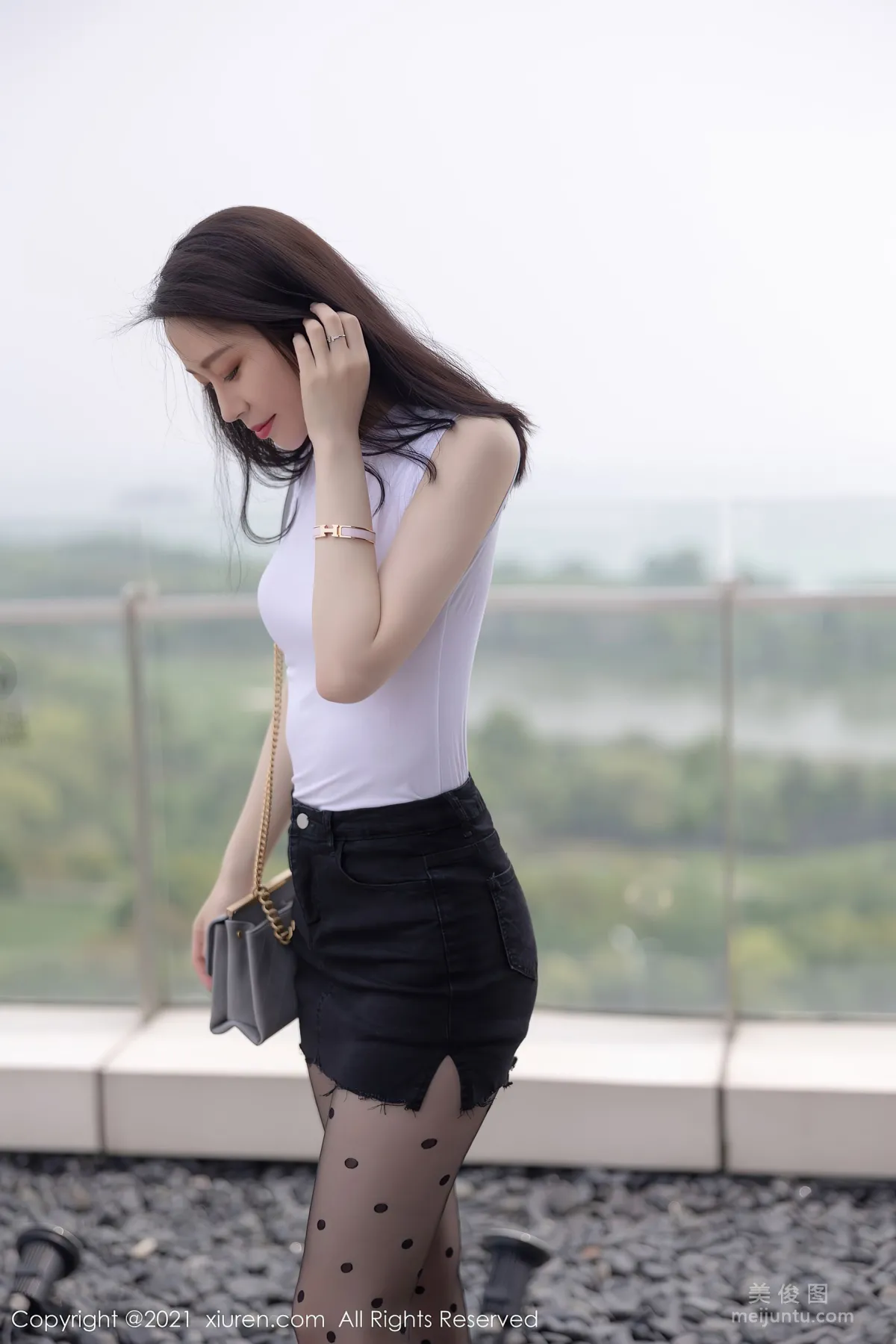 [XiuRen] No.3771 Meng Xinyue, Flesh-Colored Lingerie photo 6