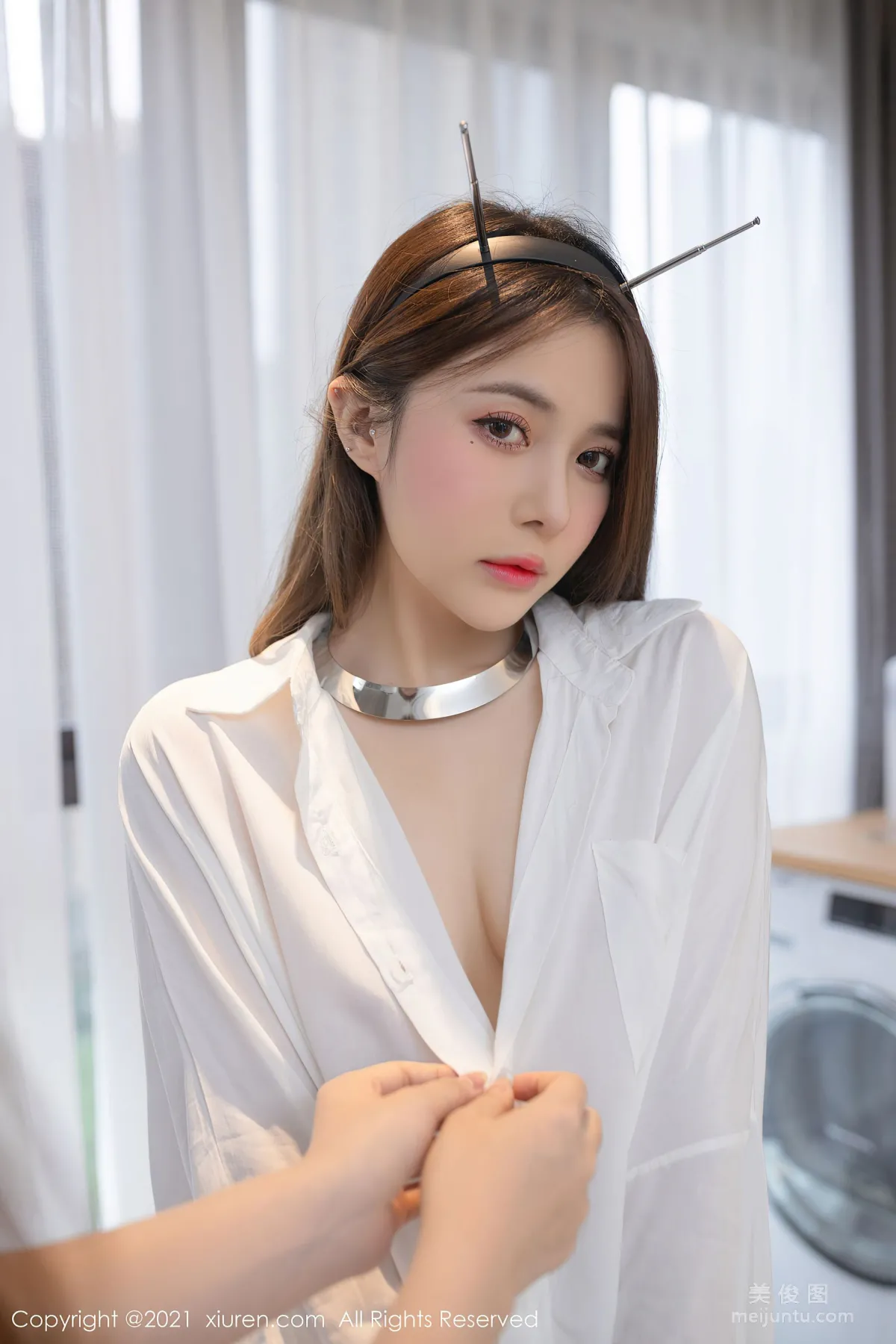 [秀人XiuRen] No.3798 魚子醬Fish - 機器人女友主題系列 25