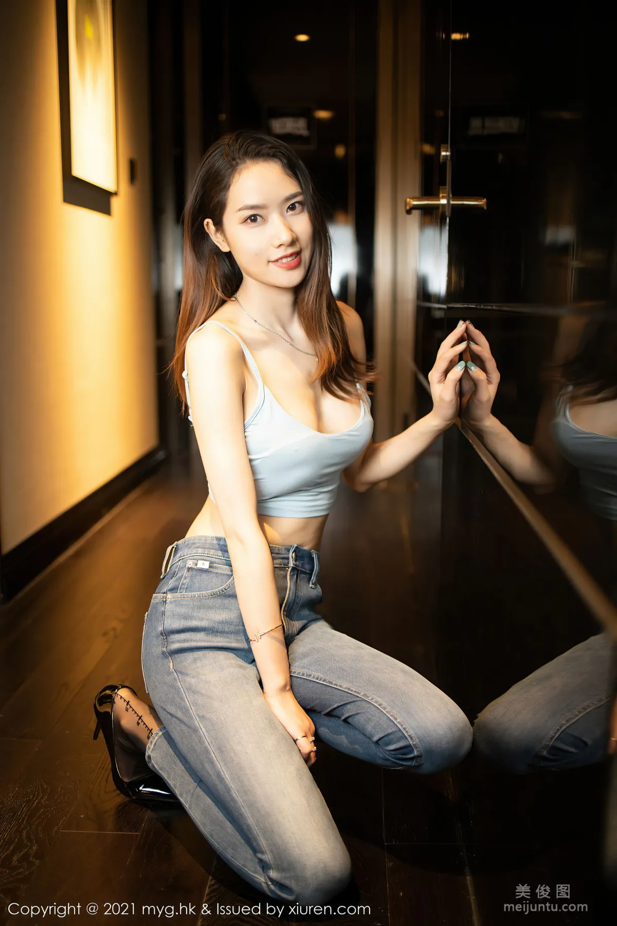 [美媛館MyGirl] Vol.567 方子萱 - 直爽動人的牛仔褲 1