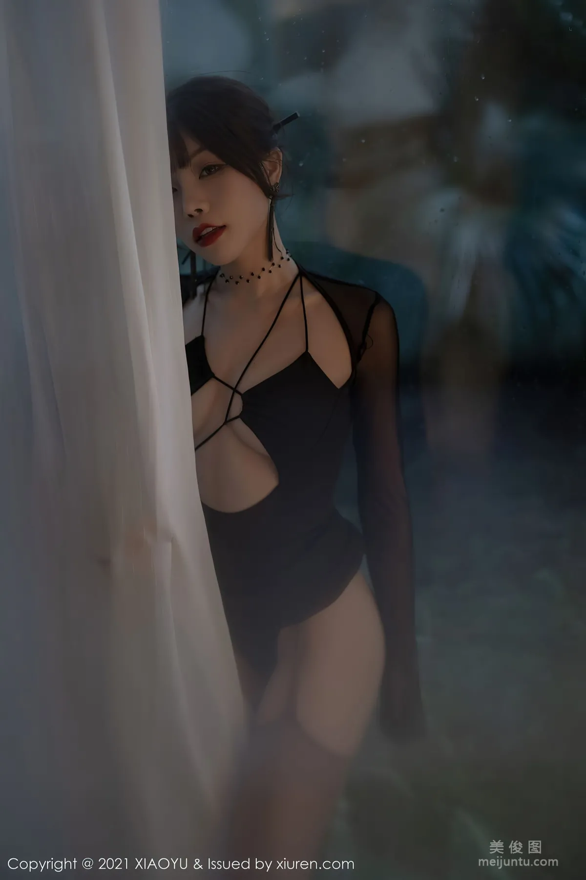 [XIAOYU] Vol.581 Zhizhi Booty - Forest Style and Hazy Private Shoot photo 48