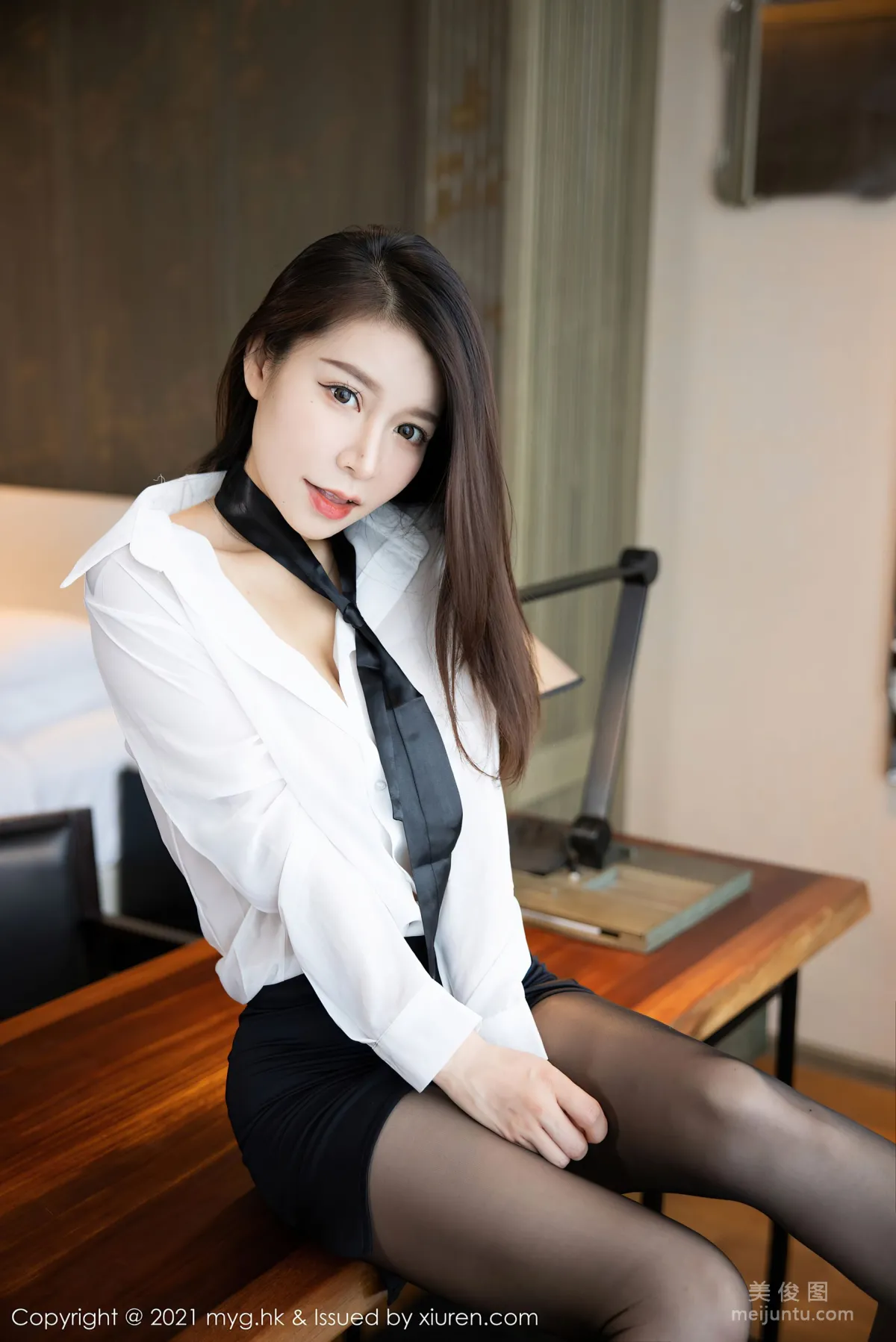 [MyGirl] Vol.565 vetiver Jiabao Beier, Classic OL Series photo 2