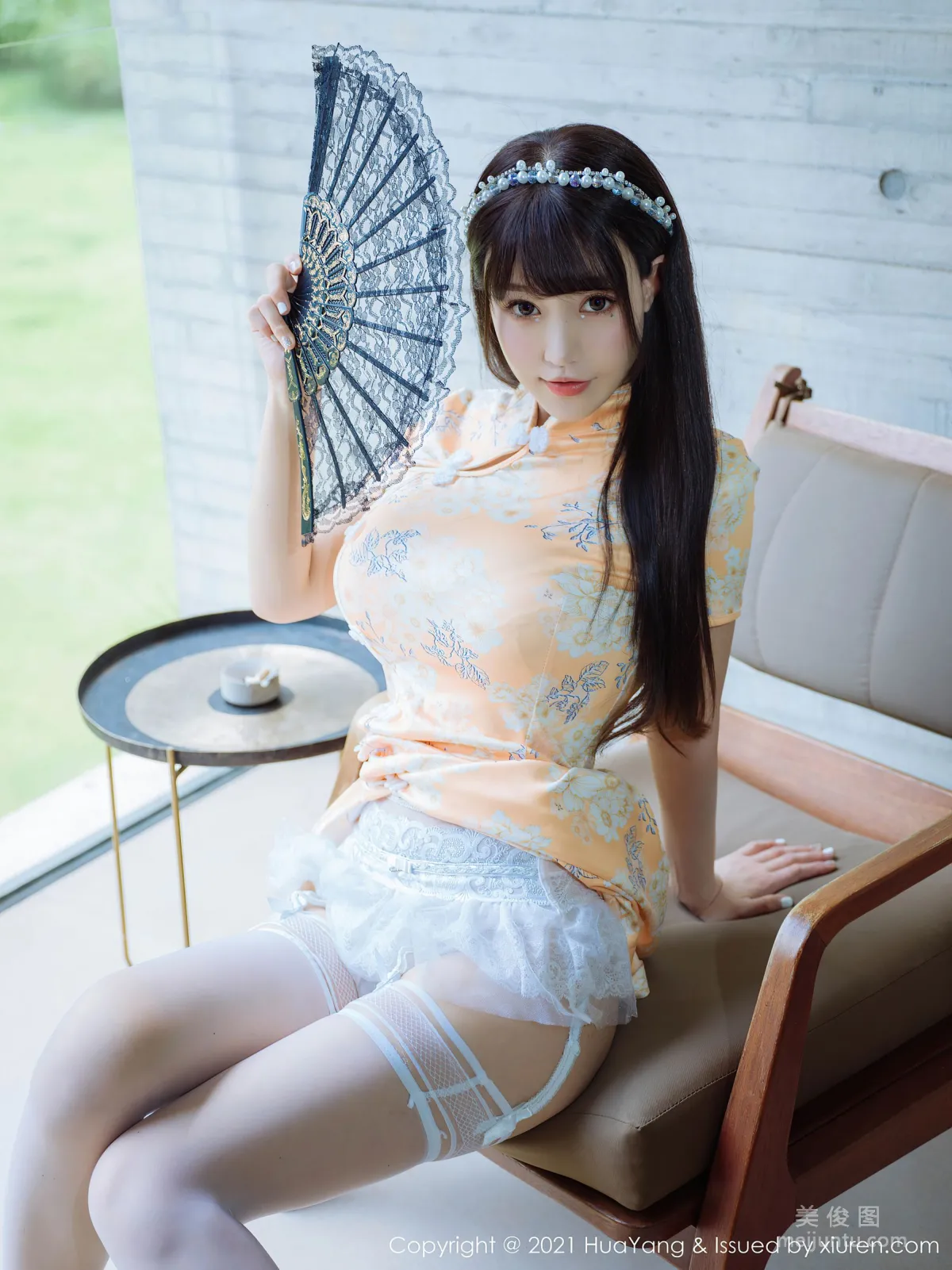 [花漾HuaYang] Vol.436 朱可兒Flower - 絢麗浪漫氣息的典雅旗袍 6