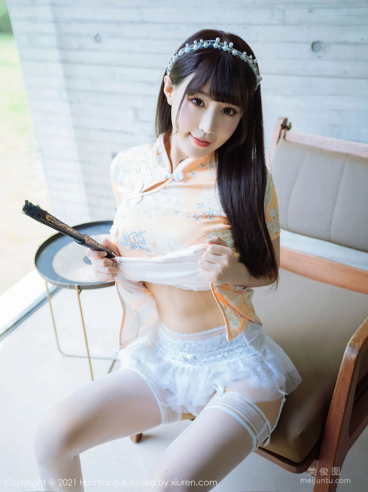 [花漾HuaYang] Vol.436 朱可兒Flower - 絢麗浪漫氣息的典雅旗袍 8