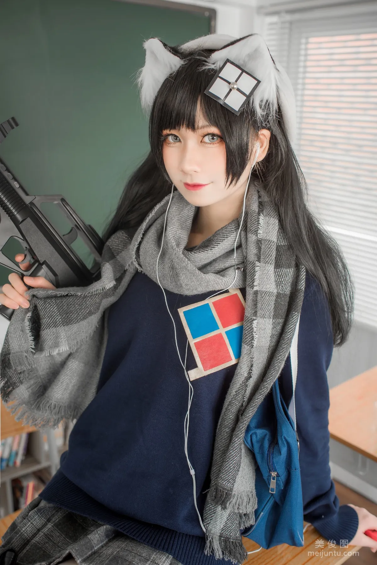 [Web Idols COSER Photos] izumi Quantaozi - Pure White Graduation Season photo 23
