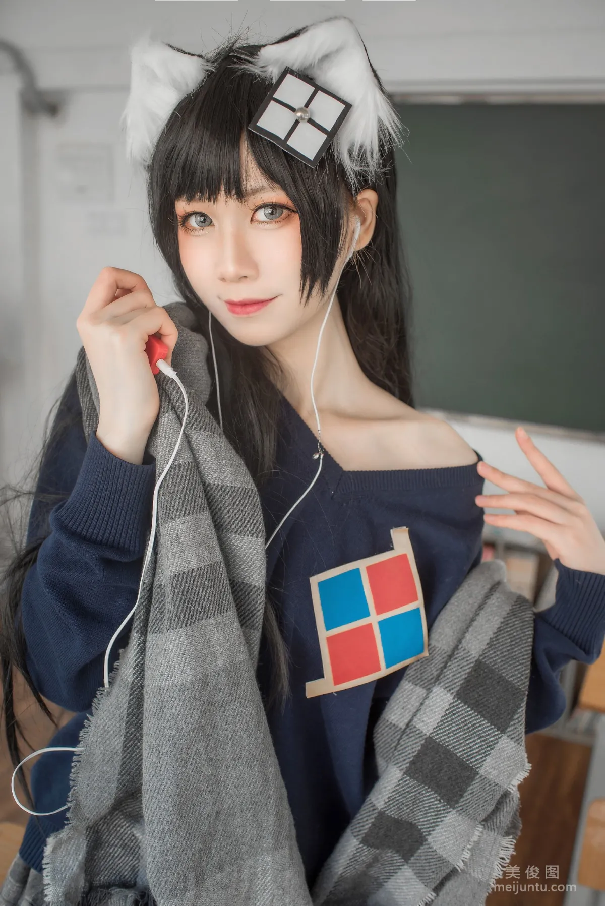 [Web Idols COSER Photos] izumi Quantaozi - Pure White Graduation Season photo 4