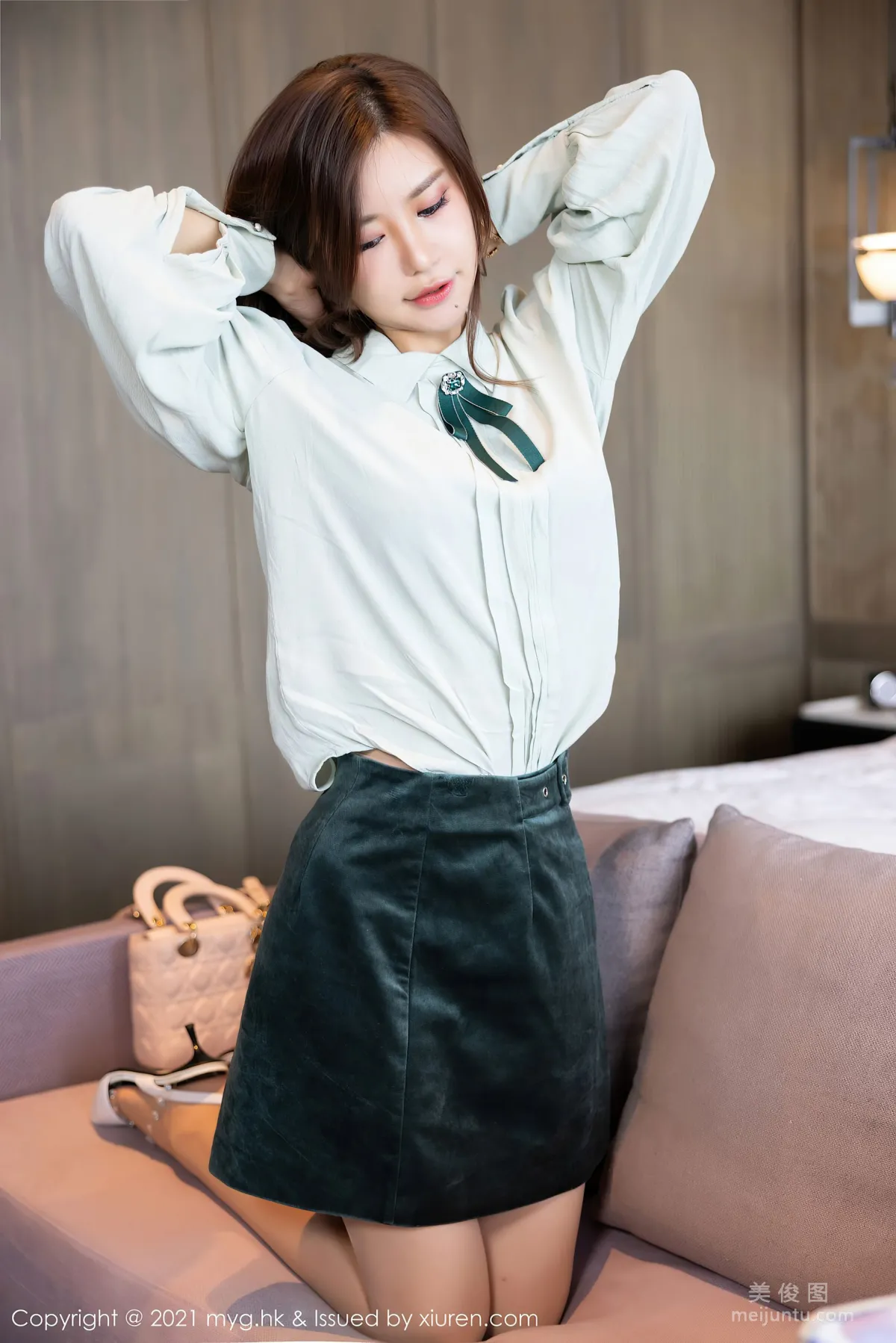 [美媛館MyGirl] Vol.568 绮裡嘉Carina - 和王總的談項目主題系列 24