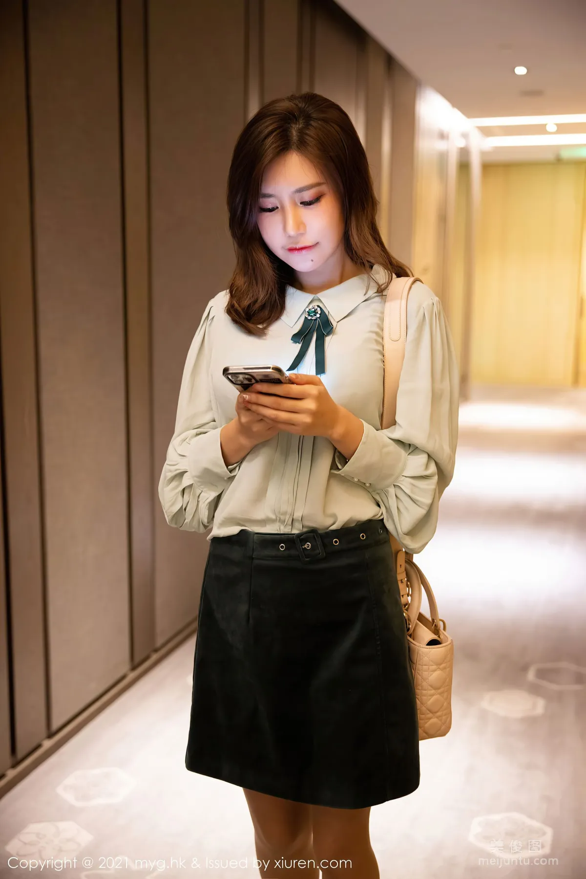 [美媛館MyGirl] Vol.568 绮裡嘉Carina - 和王總的談項目主題系列 6