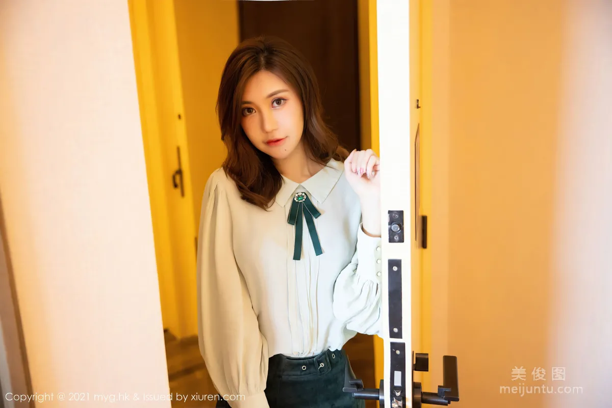 [美媛館MyGirl] Vol.568 绮裡嘉Carina - 和王總的談項目主題系列 11