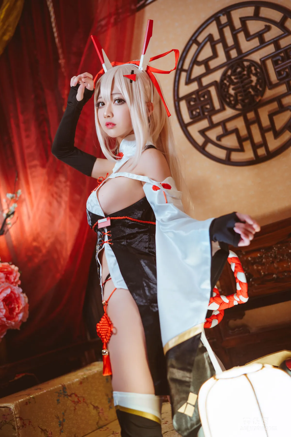 [Internet Celebrity COSER] Chongtian Linhua Rinka - Ayanami Cheongasm photo 2