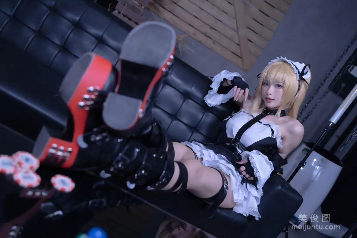 [Web Idols COSER] Beauty Qingshui Younai, Mary Rose Original Costume photo 14