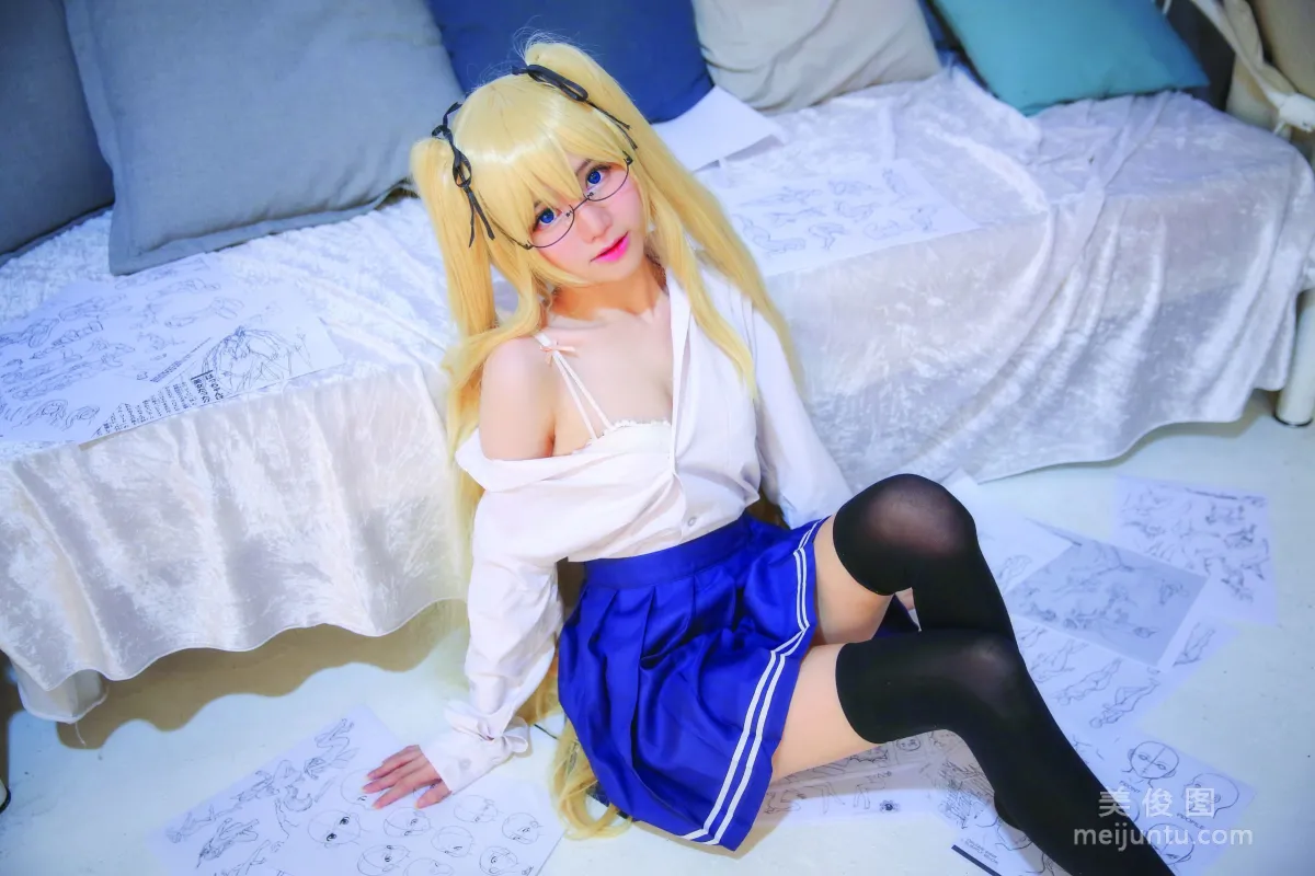 [網紅COSER] Sally Dorasnow - Eriri School Girl 42