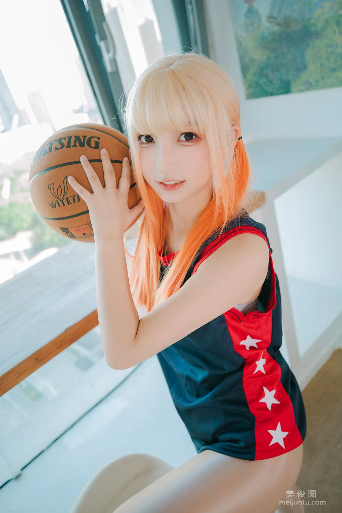 [网红COSER] 萝莉神楽板真冬 之 拉拉队少女6
