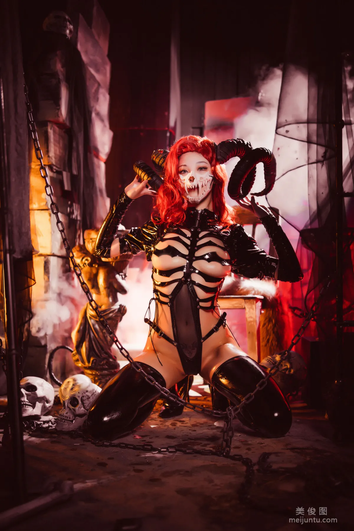 [Web Idols] Cute Girl Mizhi Maoqiu - Skeleton photo 33