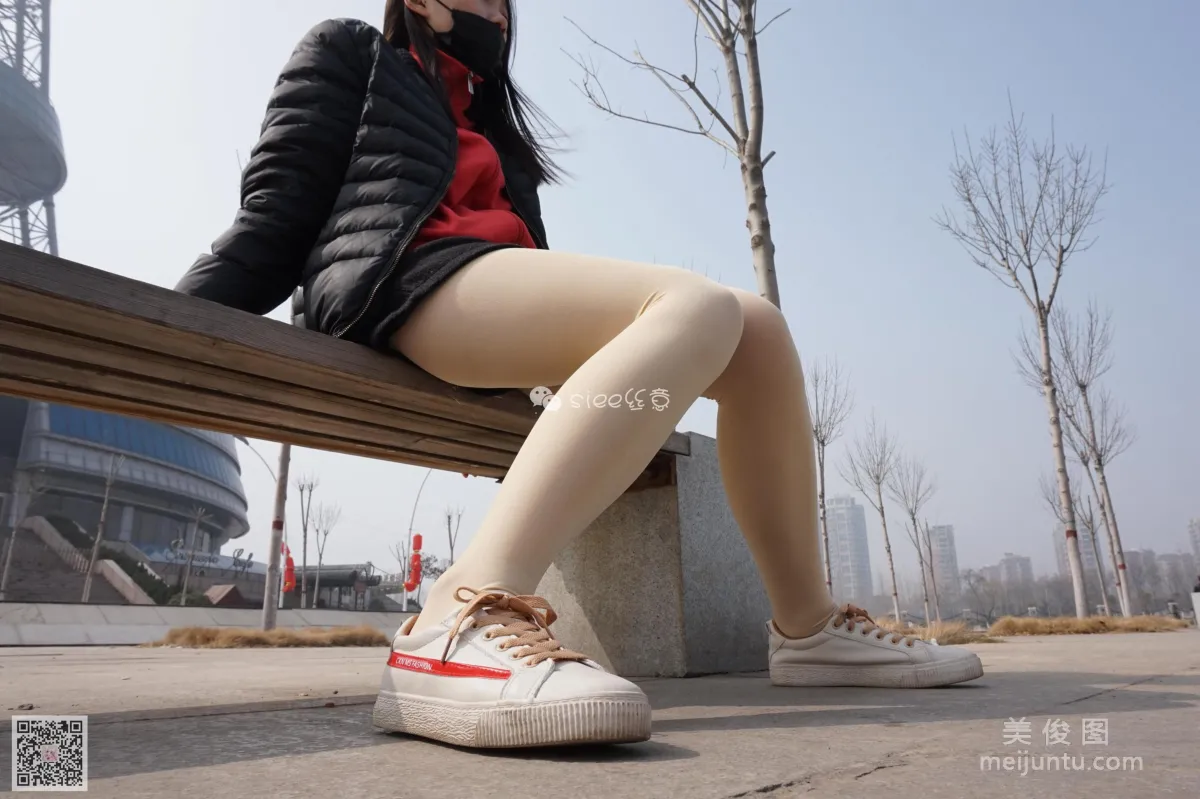 [丝意SIEE] No.062 琦琦 《肉丝白鞋最配》 写真集9