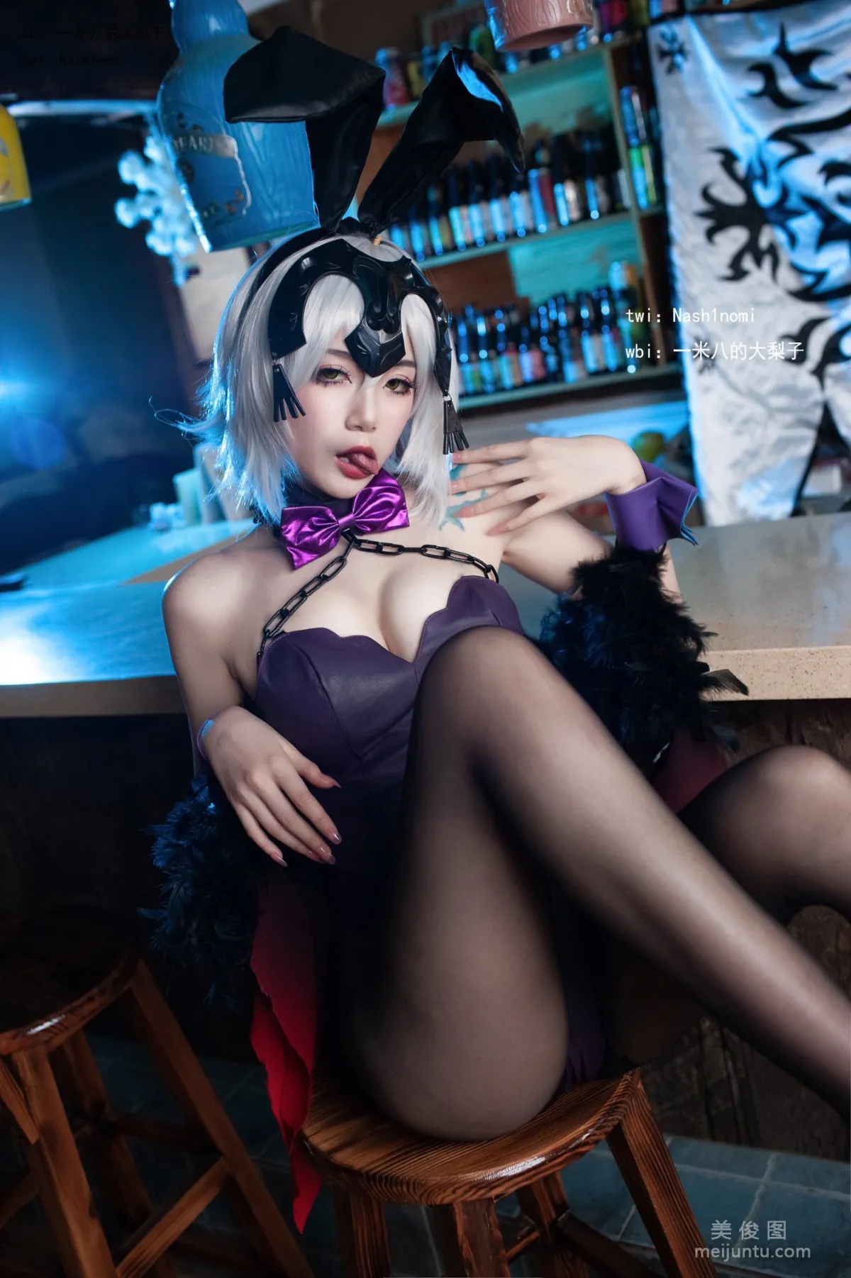 [Web Idols] Yimi Bade Dali Zi - Jeanne d'Arc Alter Bunny Girl photo 11