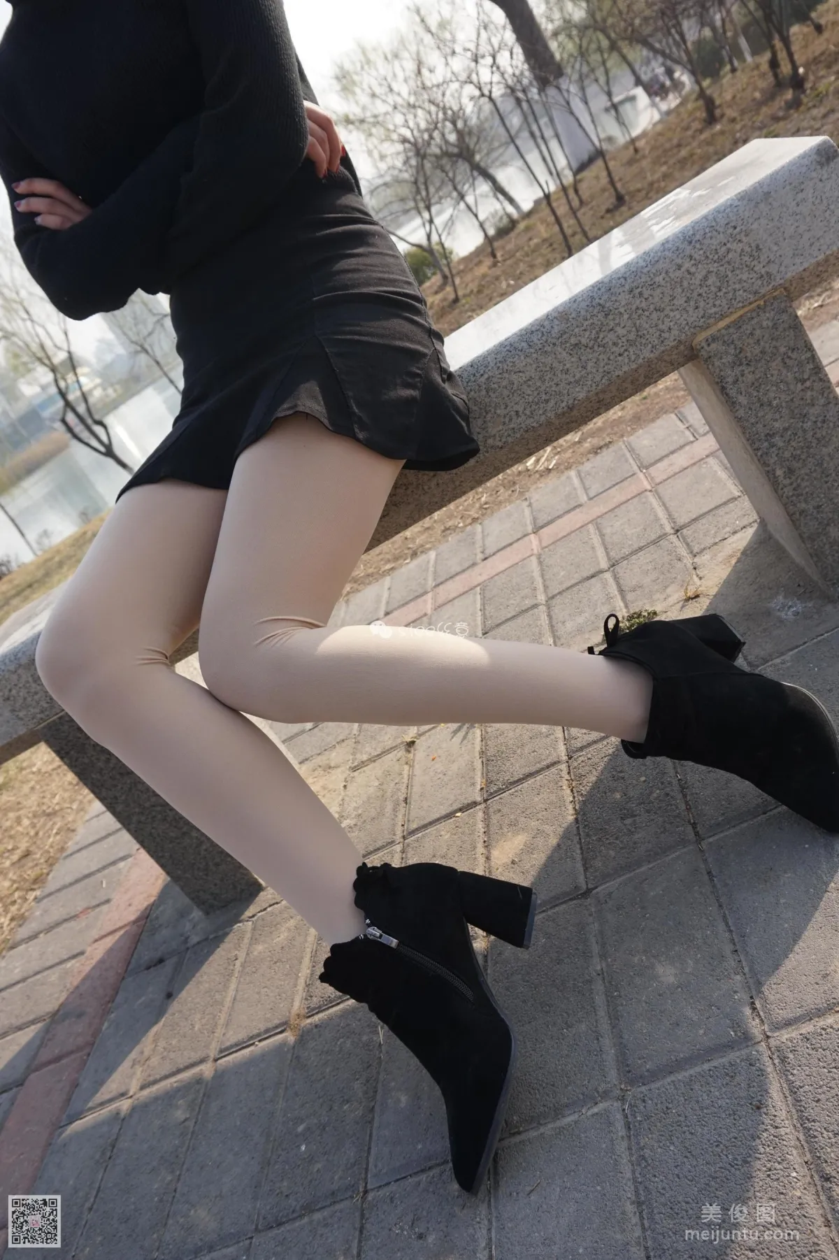 [丝意SIEE] No.063 安安 《肉丝 清浅流年》 写真集10