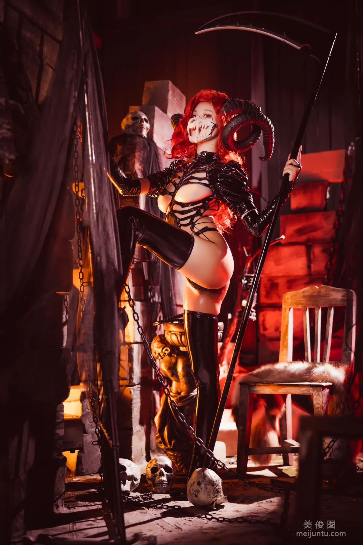 [Web Idols] Cute Girl Mizhi Maoqiu - Skeleton photo 22