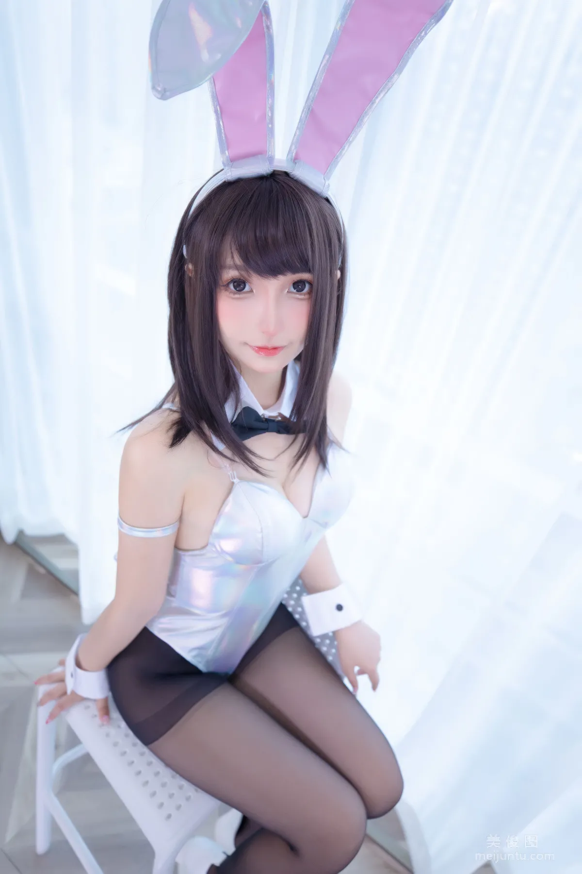 [網紅COSER] 蘿莉神楽闆真冬之バニーバブル 17