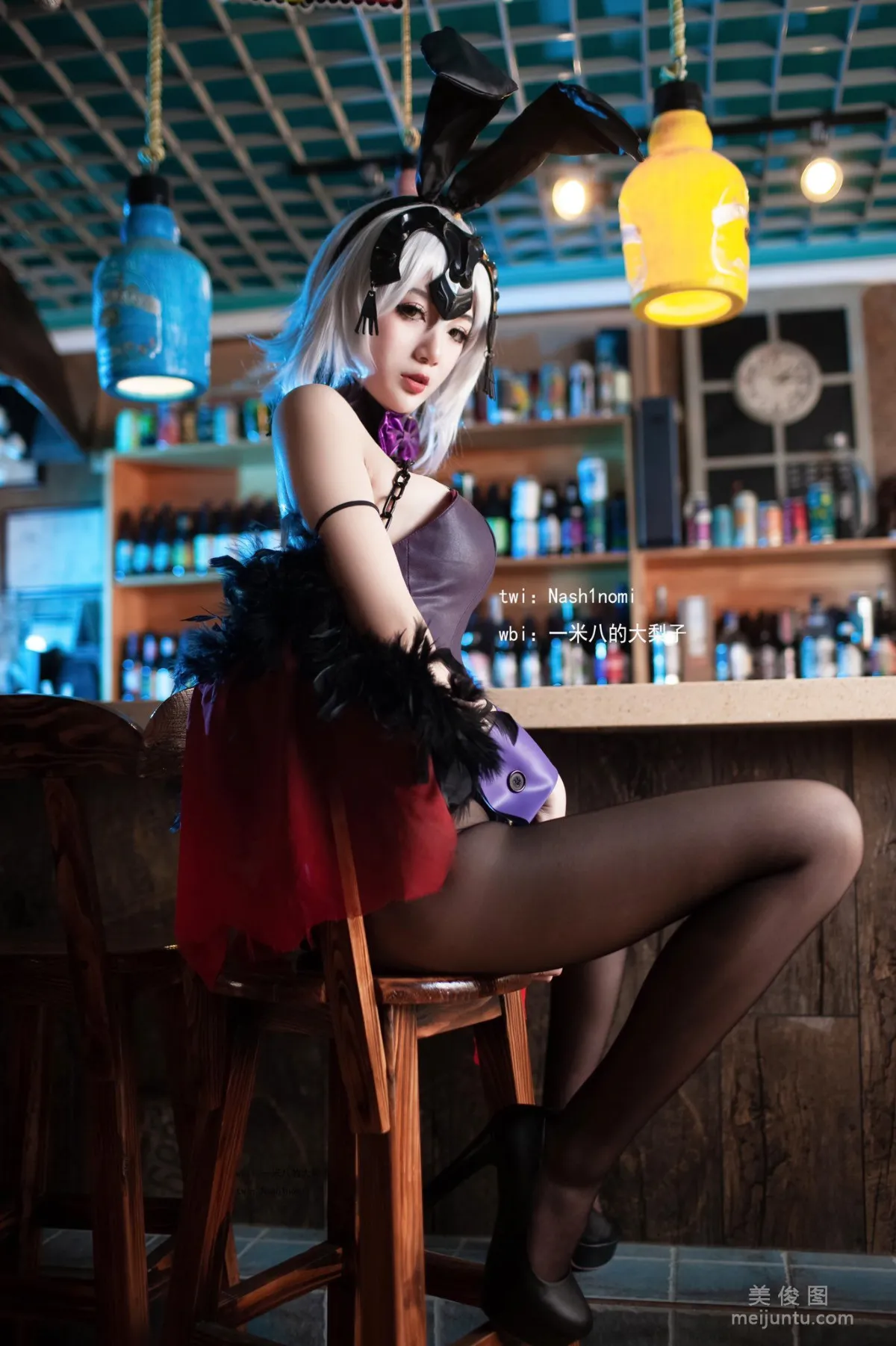 [Web Idols] Yimi Bade Dali Zi - Jeanne d'Arc Alter Bunny Girl photo 4