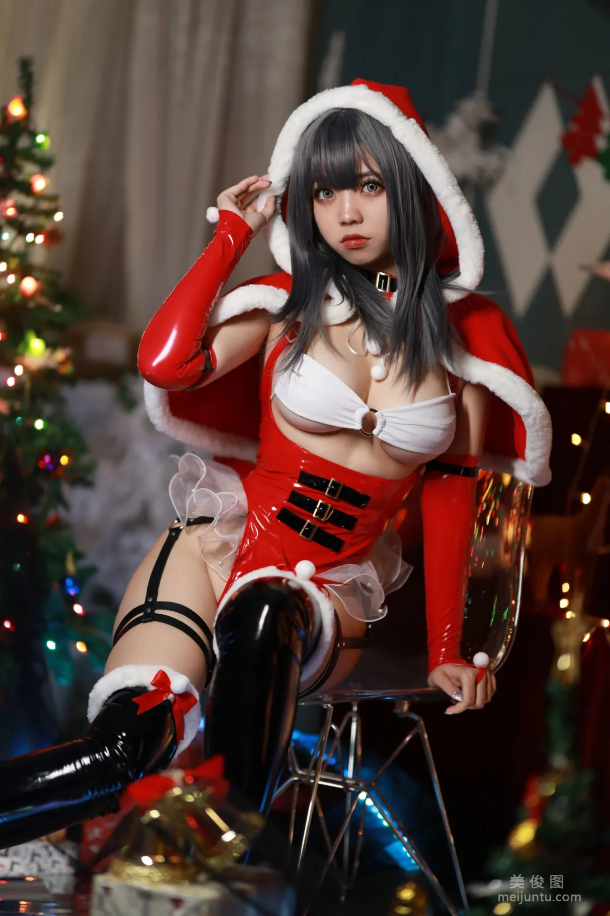 [网红COSER] 啊日日_Ganlory - 圣诞21