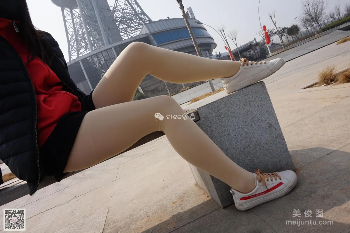 [丝意SIEE] No.062 琦琦 《肉丝白鞋最配》 写真集21