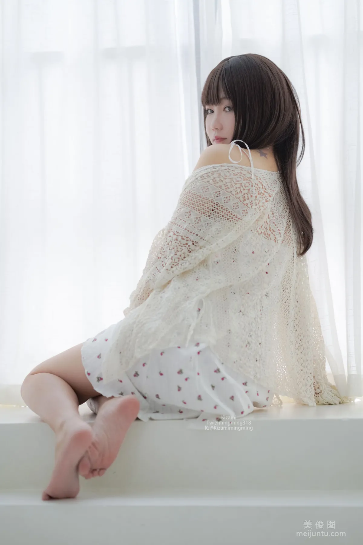 [銘銘Kizami] fantia 2021.09 針織衫+睡衣系列 1