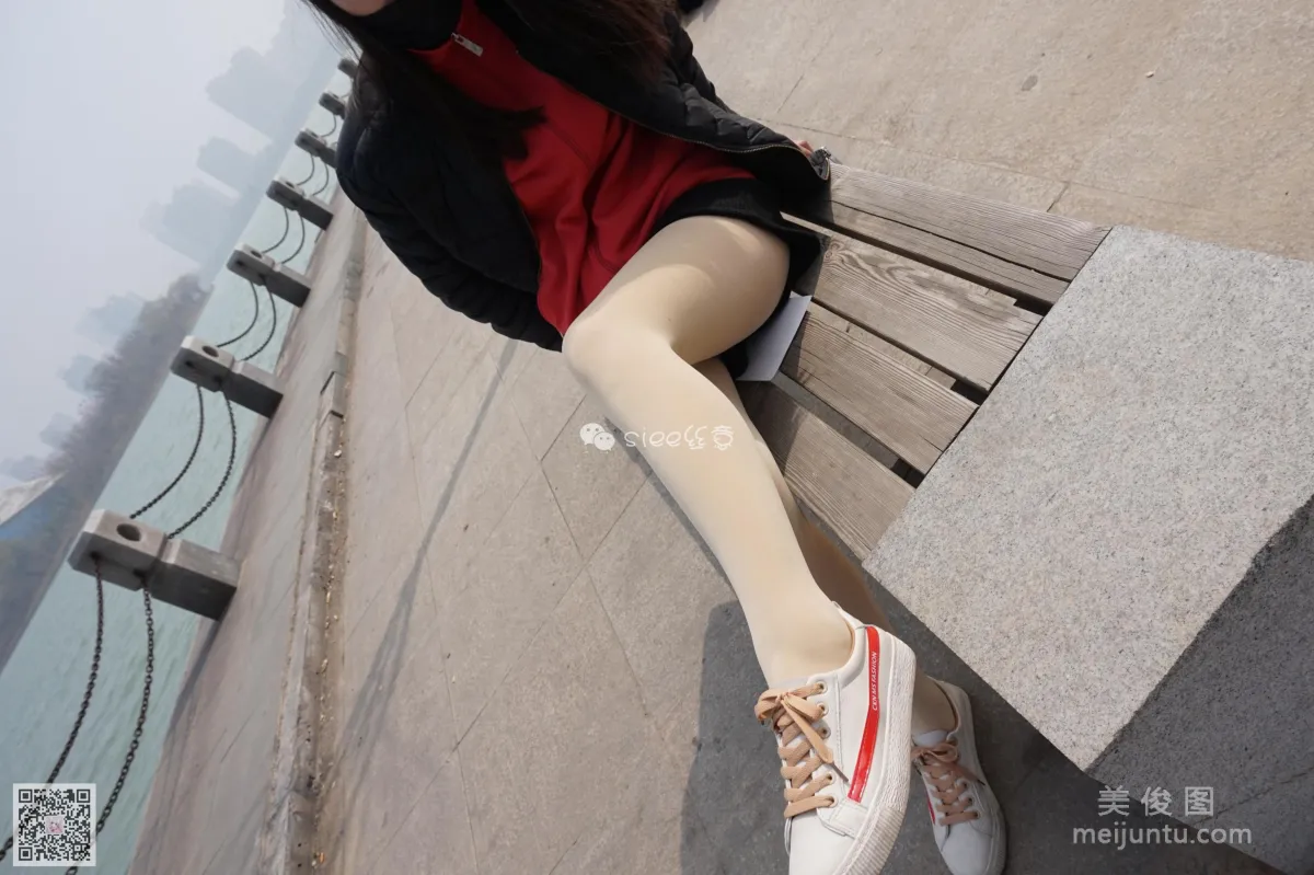 [丝意SIEE] No.062 琦琦 《肉丝白鞋最配》 写真集29